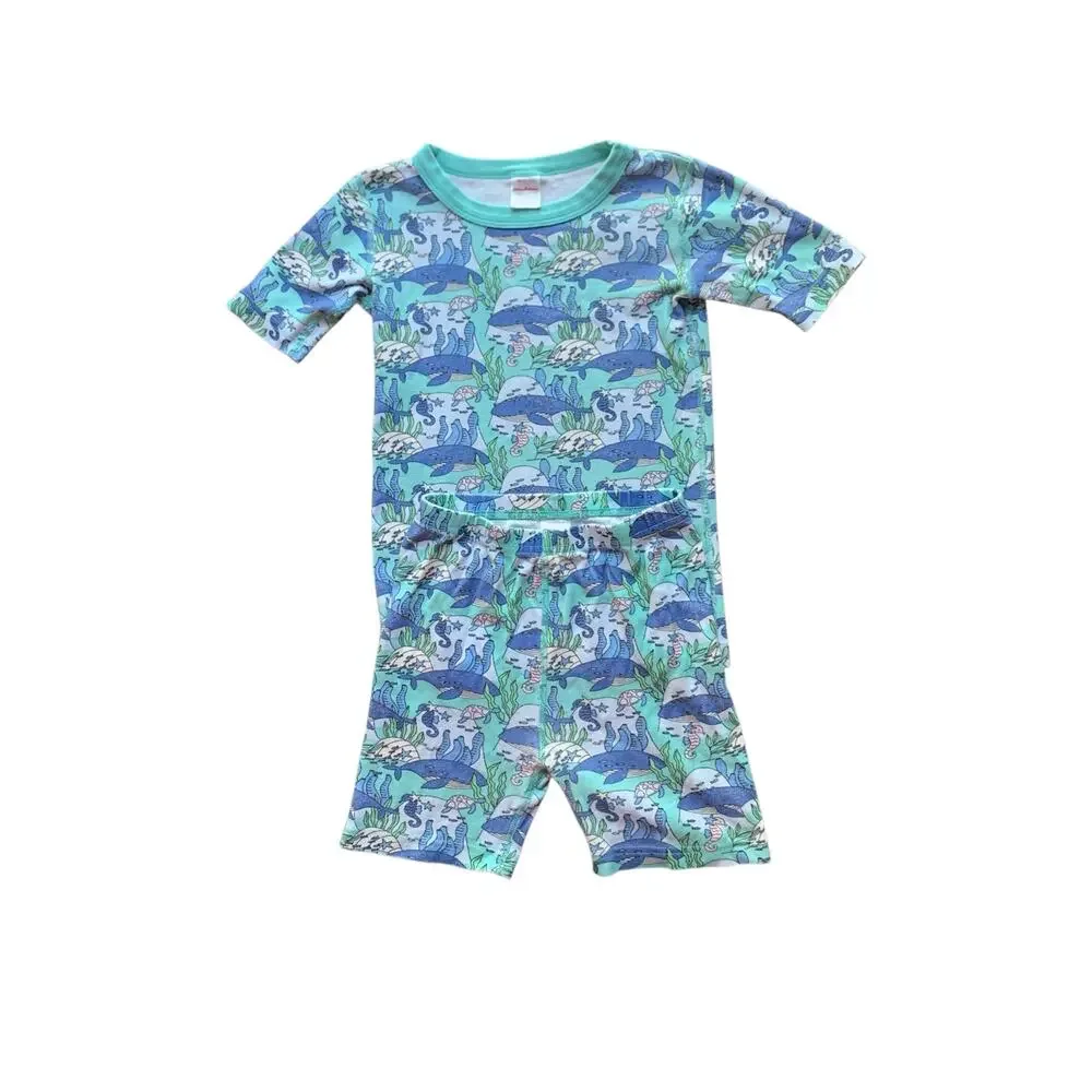 Hanna Andersson Big Blue Sea Short Johns (10)